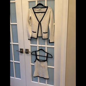 Bebe two piece cardigan set NWT*